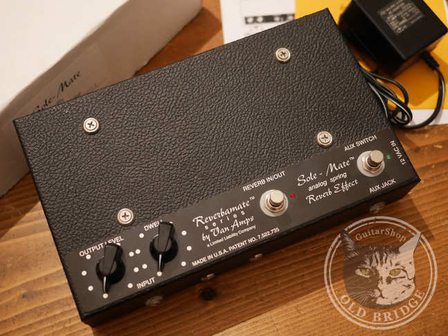Van Amps Sole-Mate Reverb Pedal！ | Guitar Shop Old Bridge Blog