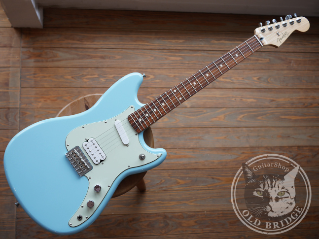 Fender Mexico Duo Sonic HS Rosewood Daphne Blue！ | Guitar