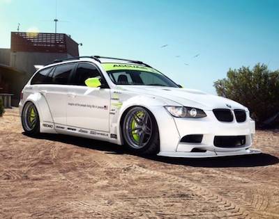 BMW 3シリーズツーリング(E91)チューニング by Liberty Walk BMW 3シリーズツーリング(E91)チューニング by Liberty Walk