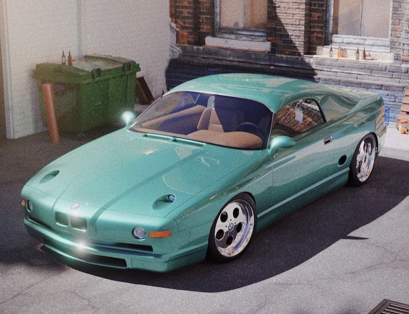 希少 美品 BMW 8シリーズ（E31）純正 スタイリング8　E36,E46など 希少 美品 BMW 8シリーズ（E31）純正 スタイリング8 E36,E46など