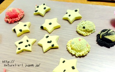 新発売の軽量粘土を使ってフェイクスイーツづくり!