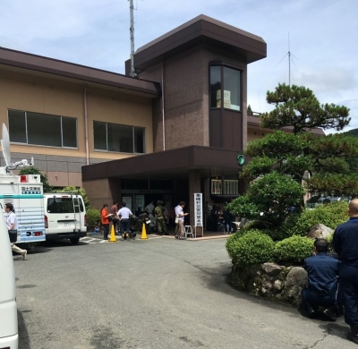 対策本部がる「いずみ館」