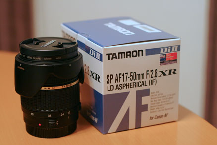 タムロンSP AF 17-50mm F2.8 XR Di II