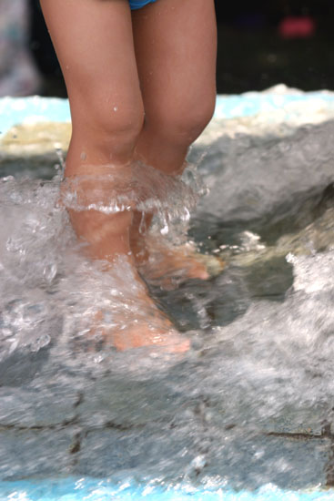 水遊びの季節!