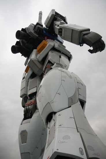 ガンダム 後姿