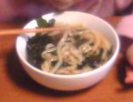 わかめうどん