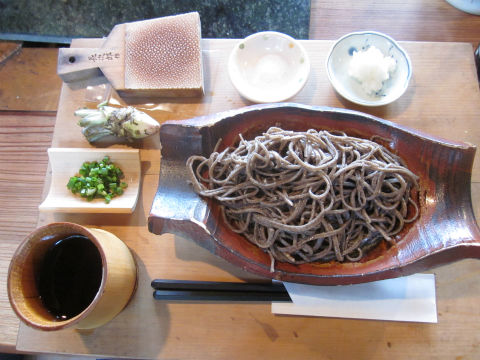 山獲の10割蕎麦