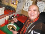 まる豊ラーメンと食す三波