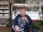 神崎にてコロッケを食す