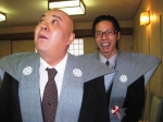 神田明神節分祭控え室にて