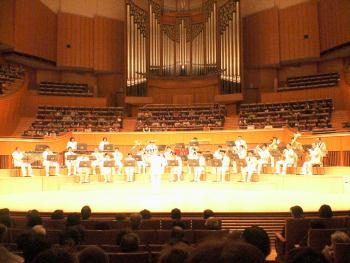 札幌市消防音楽隊の演奏