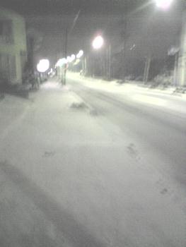 帰り道の景色