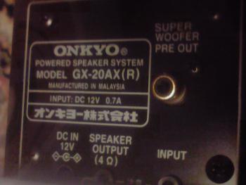 ONKYO GX 20 AX 2