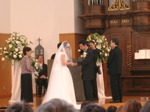 若村師結婚式