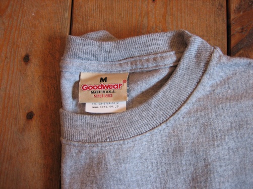 GOOD WEAR POCKET TEE OXFORD GREY 