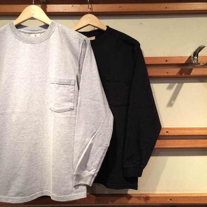 GOOD WEAR LONG SLEEVE POCKET TEE