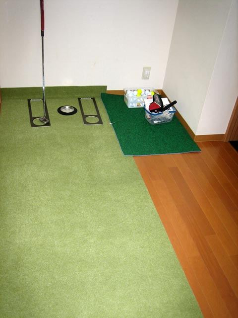 パッティング練習場