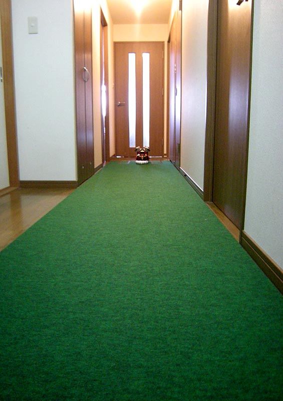 パターマット廊下に設置