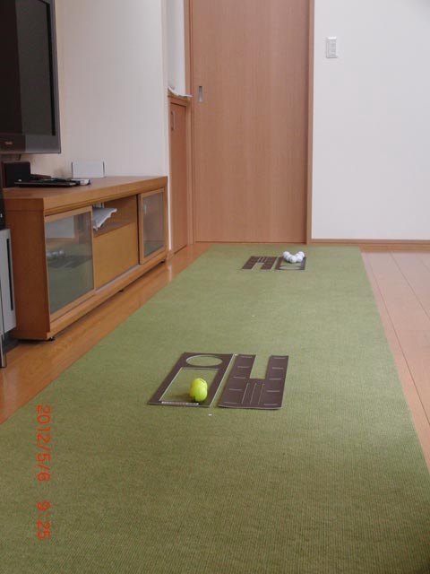 家族でゴルフコースに出るのが夢:家族全員3パット