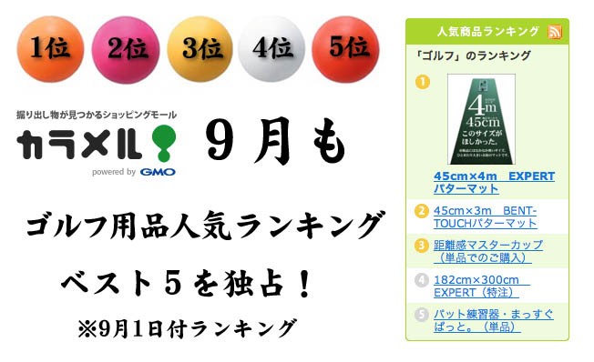 ゴルフ用品の人気ランキング