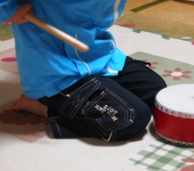 太鼓の練習