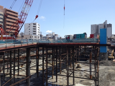 新病院掘削作業