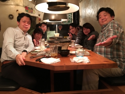 歓迎会坂東小川