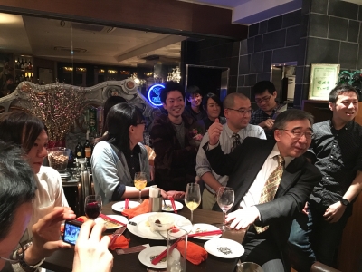 研修医送別会中山下バル