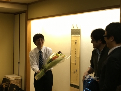 教授就任堀田2