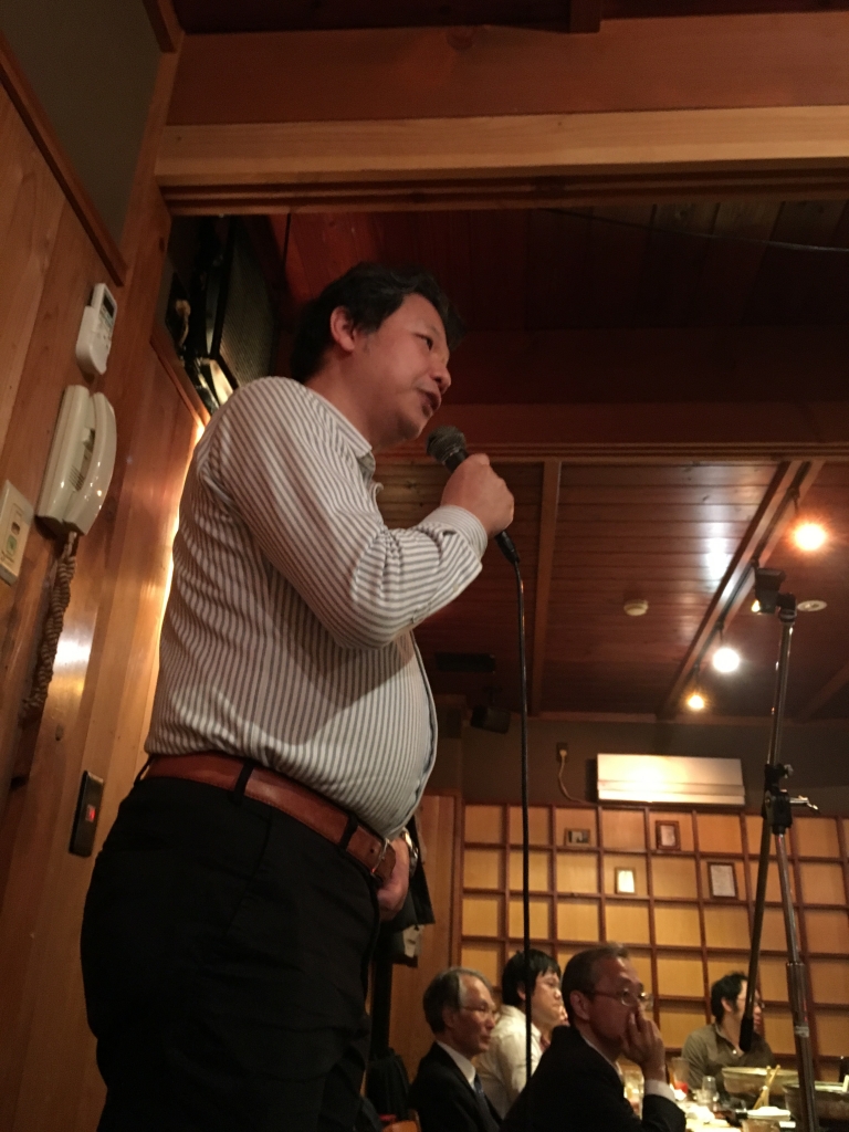 内科合同送別会本多