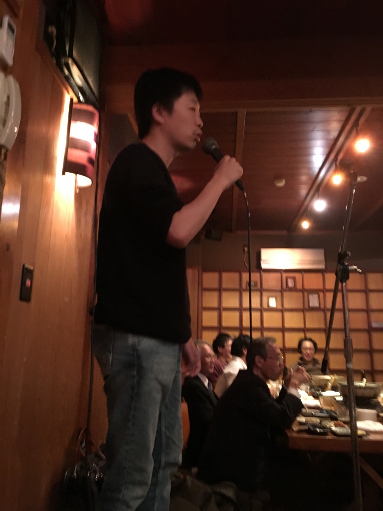 内科合同送別会田中