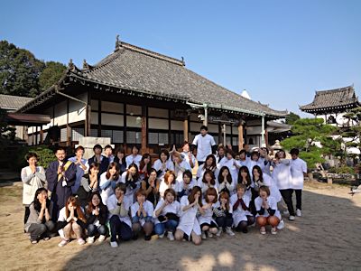 美容専門学校の生徒たち 法鏡山實相寺 浄心日記