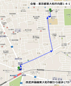 東京都東大和市向原_MAP