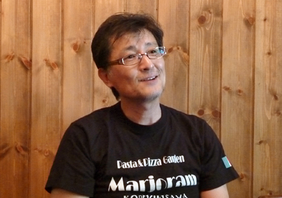 気さくにお話くださるマジョラムさん