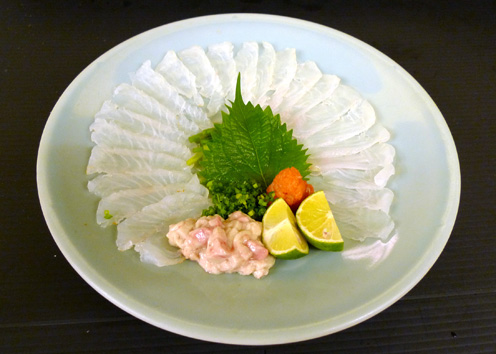 カワハギ 大友の料理 世界の中の日本料理