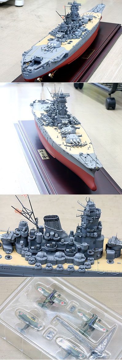 タミヤ1/350 日本戦艦 大和 完成品モデル入荷！ | 買取 質屋 （有）藤千商店のブログ