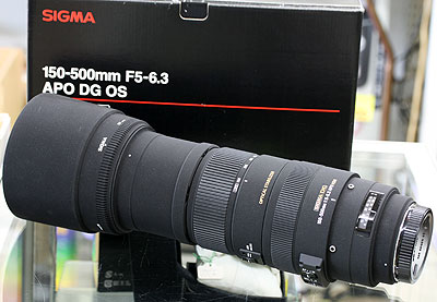 シグマAPO 150-500mm F5-6.3 DG OS HSM (キャノン用)レンズ | 買取 