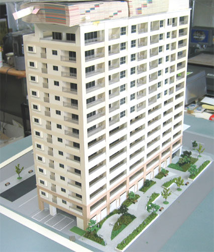 建築模型作り方18