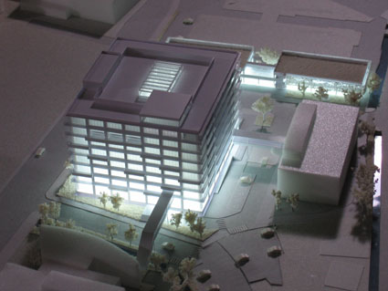 建築模型の電飾02