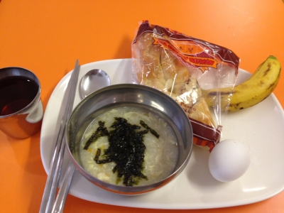 朝食一例