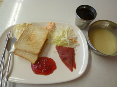朝食一例