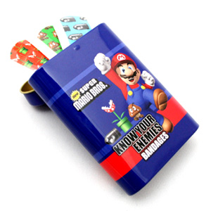 任天堂 Super Mario Bros. 絆創膏 1989年製 スーパーマリオ NEWスーパーマリオブラザーズ 絆創膏 | フロッグポート スタッフブログ