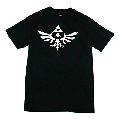 Nintendo ゼルダの伝説 紋章tシャツ Black フロッグポート スタッフブログ