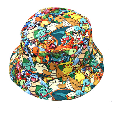 Pokemon WCS2024 バケットハット ポケモン POKEMON COLORS バケットハット黒 - メルカリ