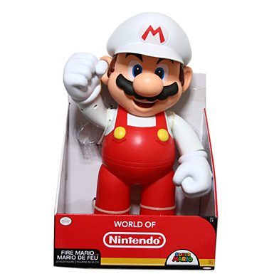WORLD OF NINTENDO スーパーマリオ ビッグフィギュア（ファイアマリオ