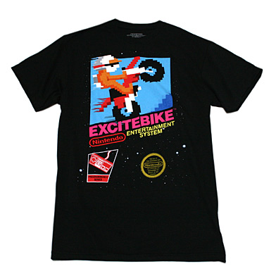 Nintendo エキサイトバイク NES Tシャツ | フロッグポート スタッフブログ
