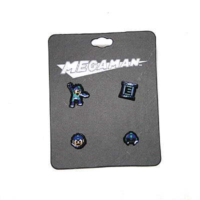 カプコン ロックマン ピンバッジ4種セット | フロッグポート スタッフ