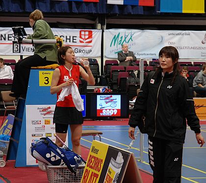 関谷真由選手と米倉加奈子コーチ