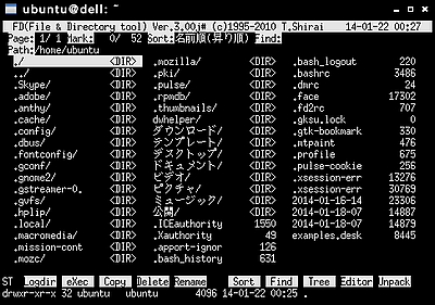 ubuntuでFDクローン