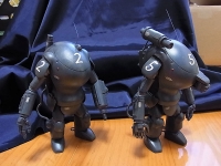 2体ともラクーン基本塗装色で